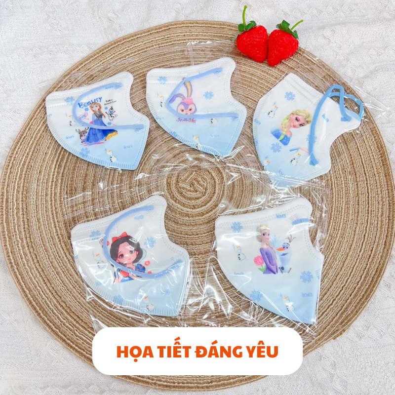 Alternative view of Khẩu trang elsa 3D set 10