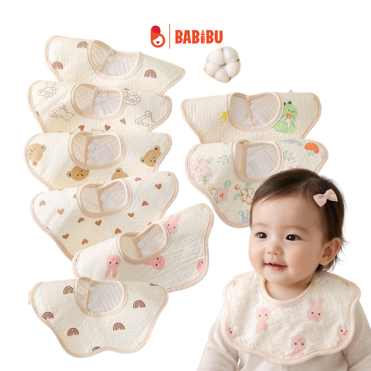 Yếm hoa chống thấm mẫu hàn