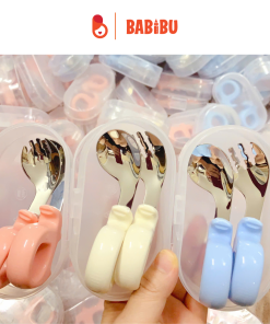 Thìa rĩa inox set 2 kèm hộp