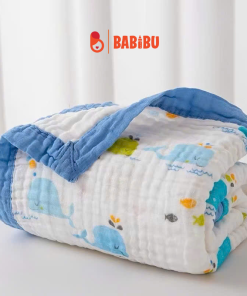 Khăn xô 6 lớp viền