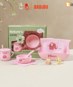 Misan set hộp dụng cụ ăn dặm 4 món
