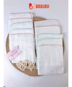 Khăn sữa nhật set 10