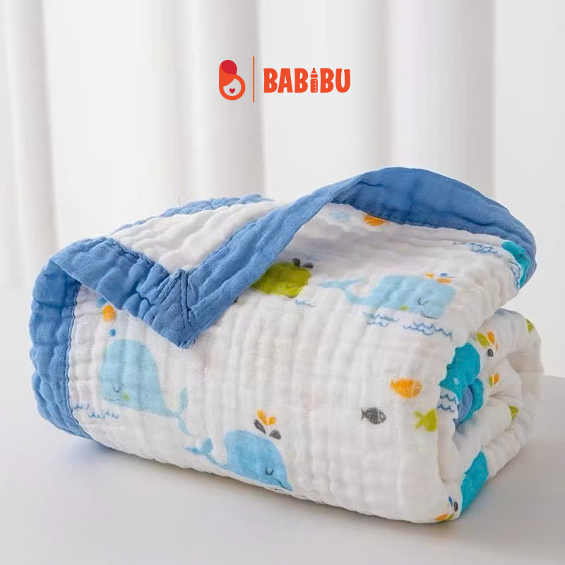 Khăn xô 6 lớp viền