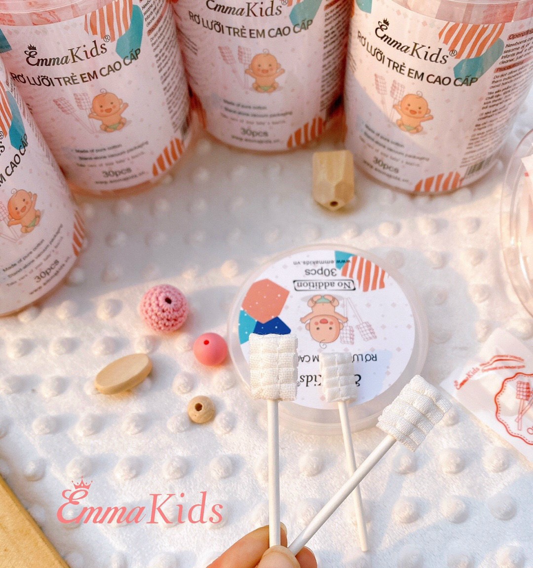 Alternative view of Rơ lưỡi Emma kids hộp 30 chiếc