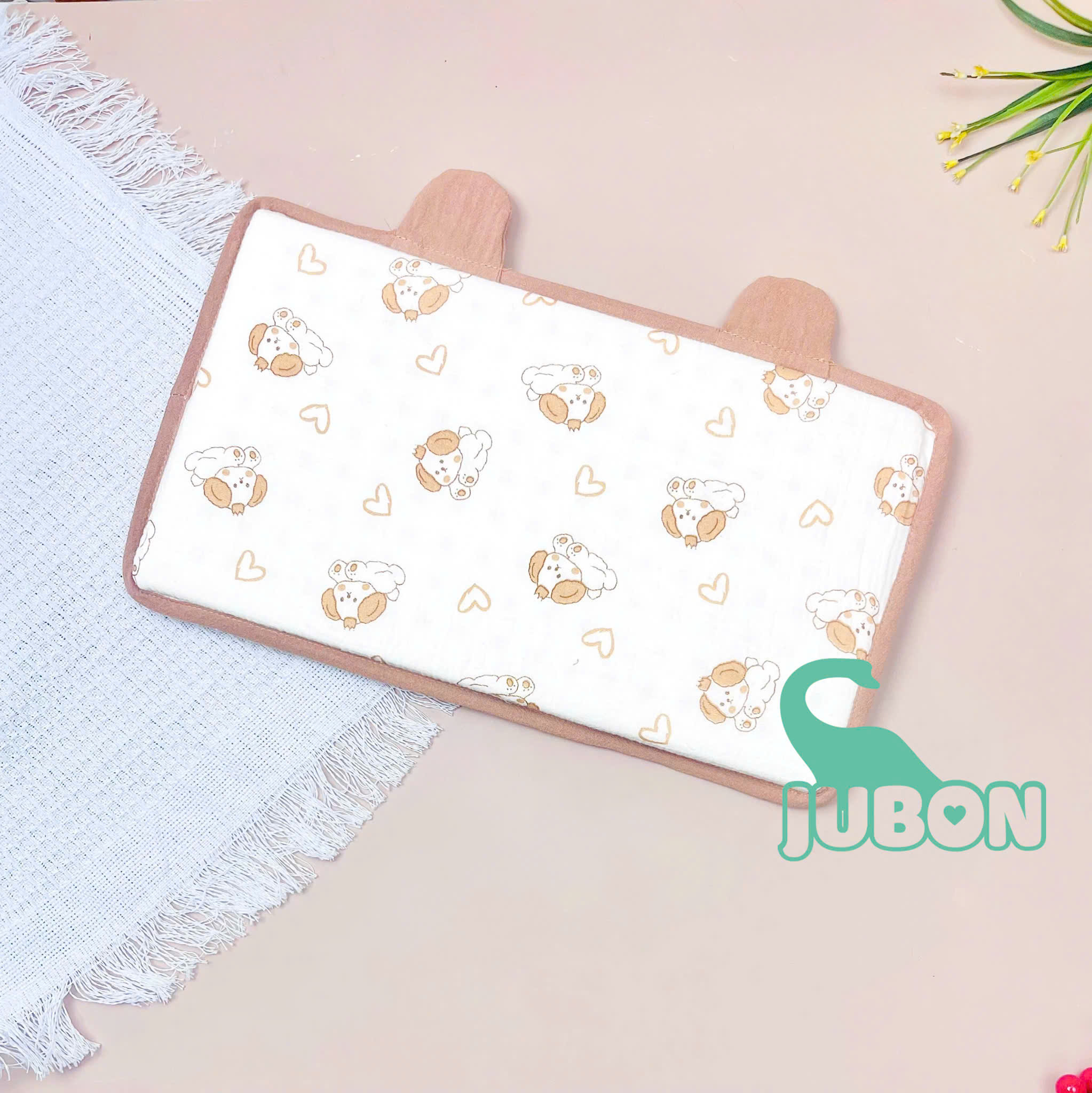 Gối cao su gấu Jubon 
