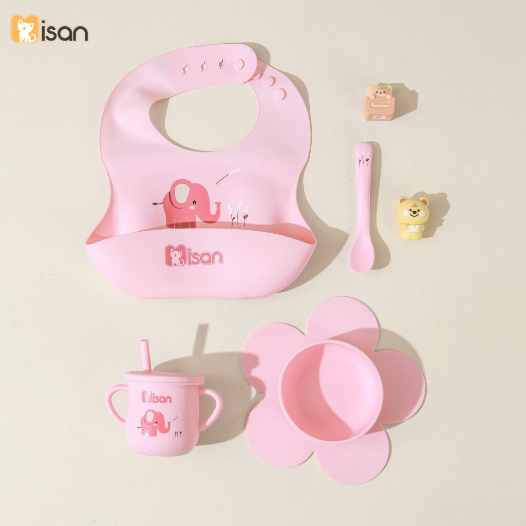 Misan set hộp dụng cụ ăn dặm 4 món