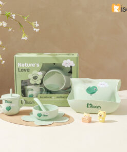 Misan set hộp dụng cụ ăn dặm 4 món