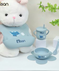 Misan set hộp dụng cụ ăn dặm 4 món