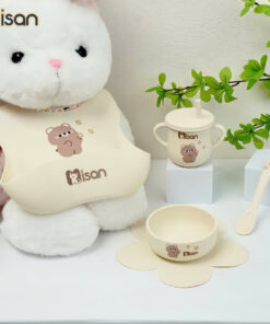 Misan set hộp dụng cụ ăn dặm 4 món
