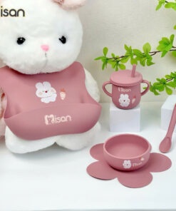 Misan set hộp dụng cụ ăn dặm 4 món