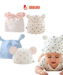 Mũ cotton sơ sinh
