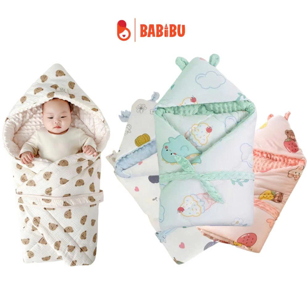 Ủ choàng hạt đậu trần bông