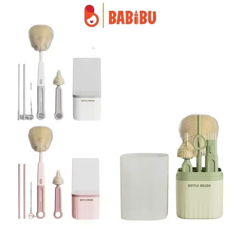 Cọ 6 chi tiết kèm hộp