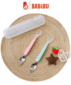 Thìa hai đầu nạo xanh hồng