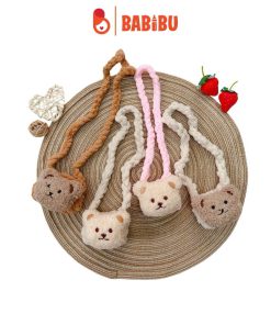 Túi tỏi len gấu