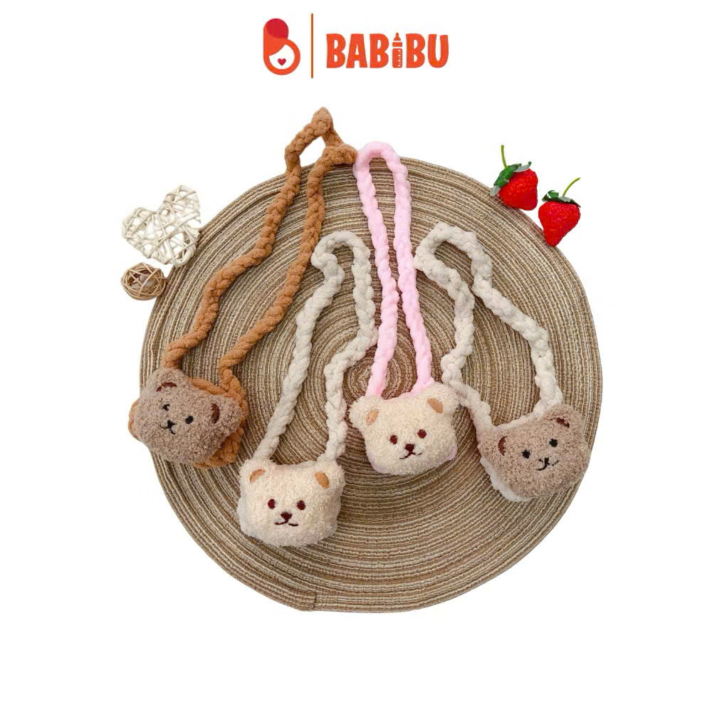 Túi tỏi len gấu