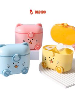 Hộp đựng sữa bột hình mèo