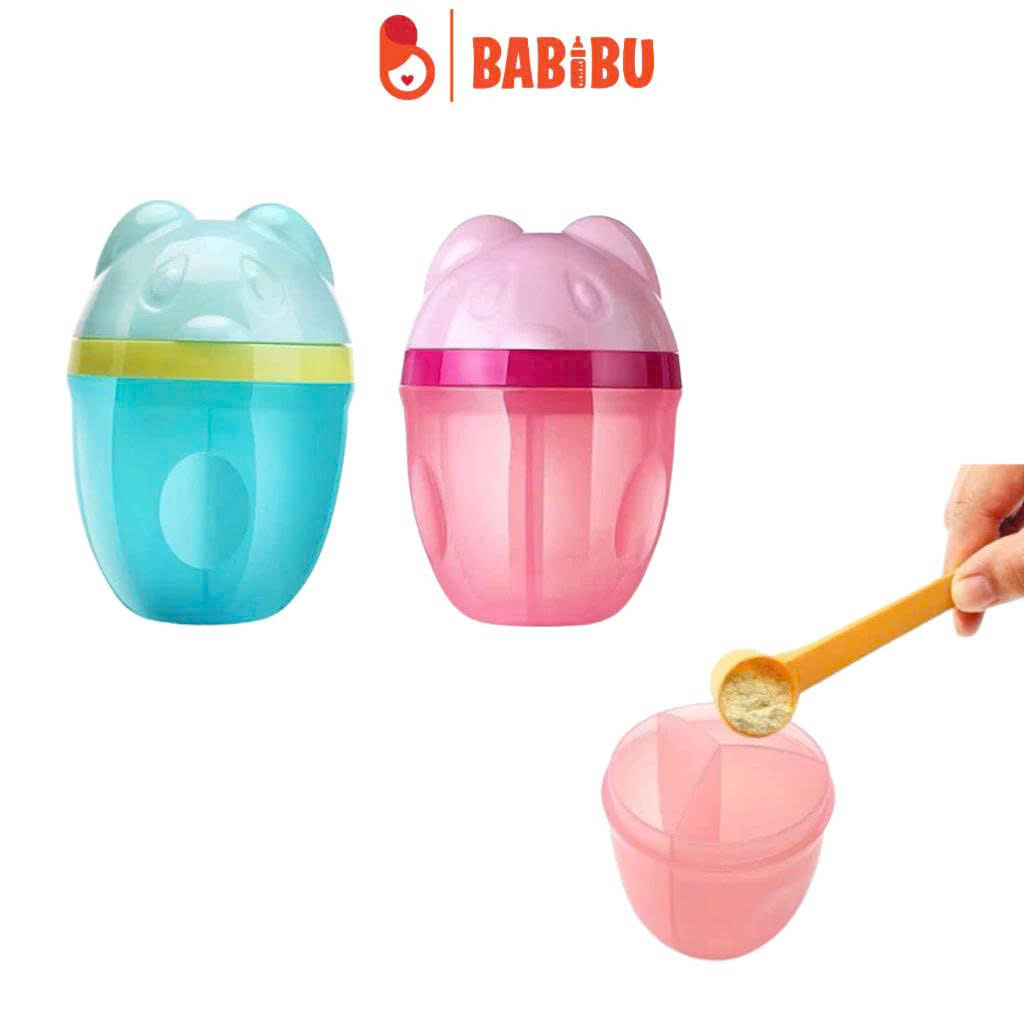 Chia sữa gấu 3 ngăn