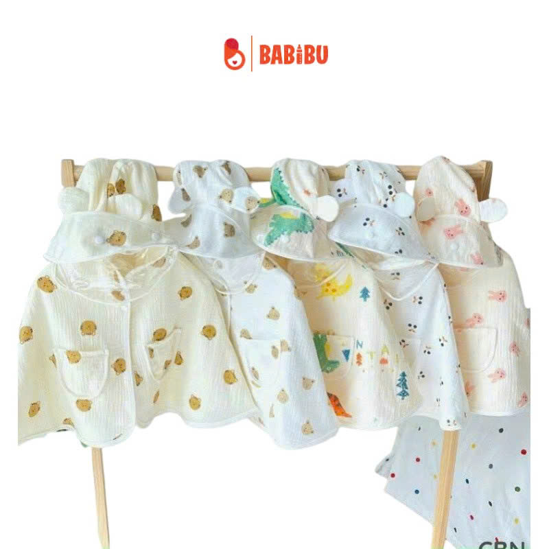 Áo choàng kèm kính nhiều hình