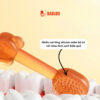 Set 3 bàn chải rơ lưỡi silicon
